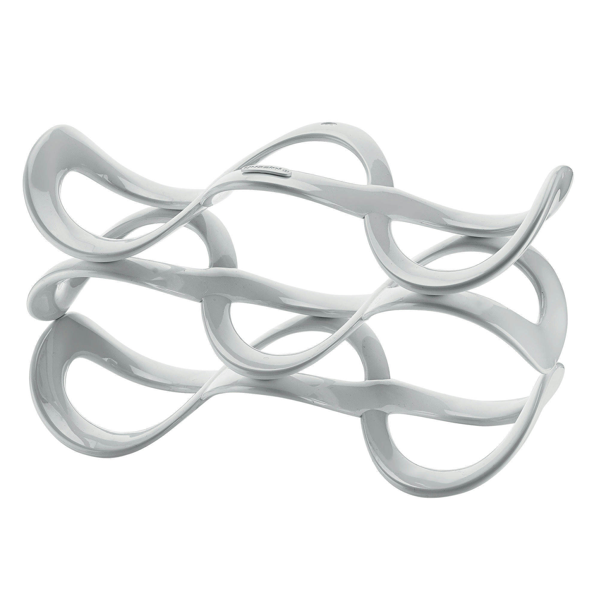 ICONS - Présentoir à bouteilles de vin en acrylique blanc