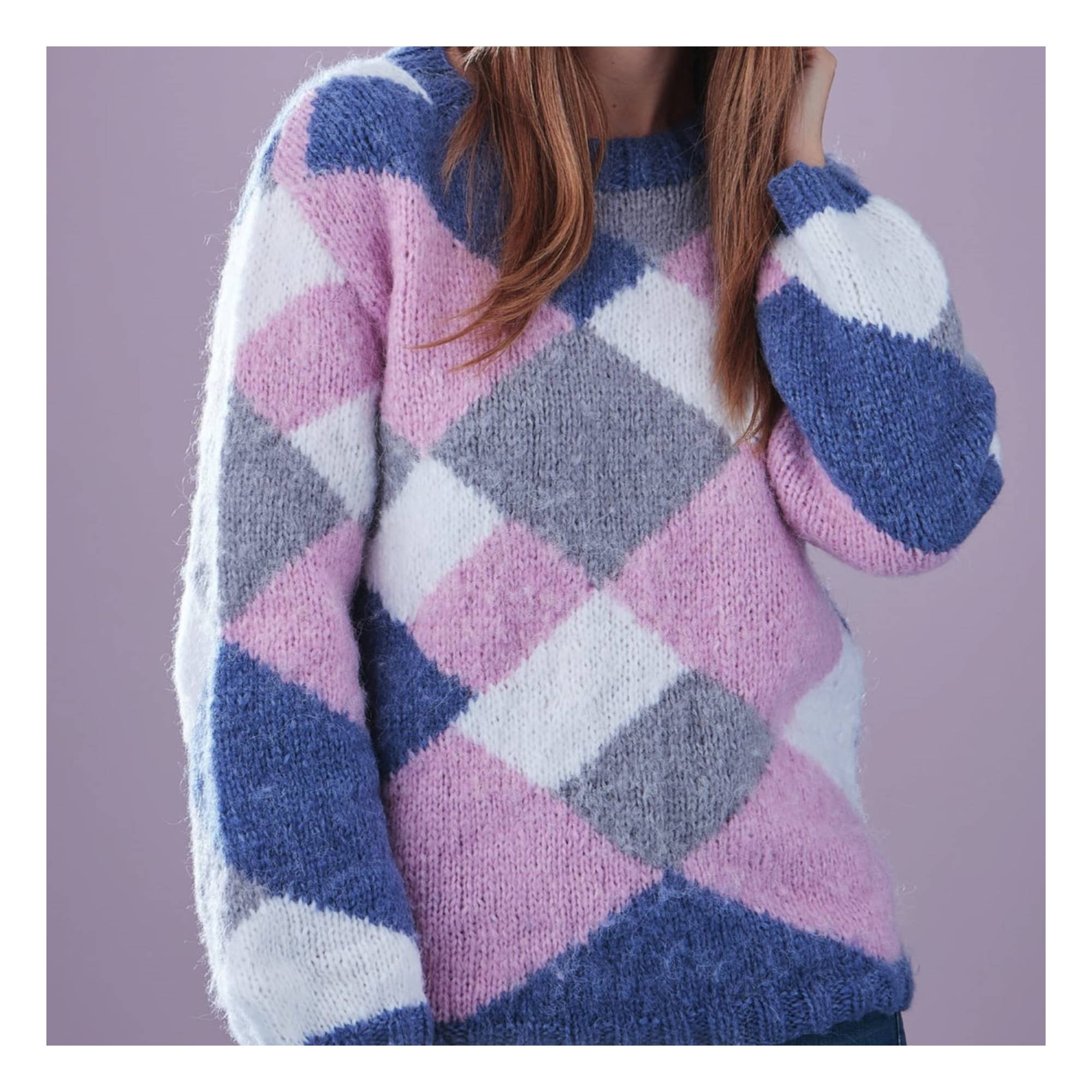 Knitcraft Graphic Jumper Digital Pattern 0132