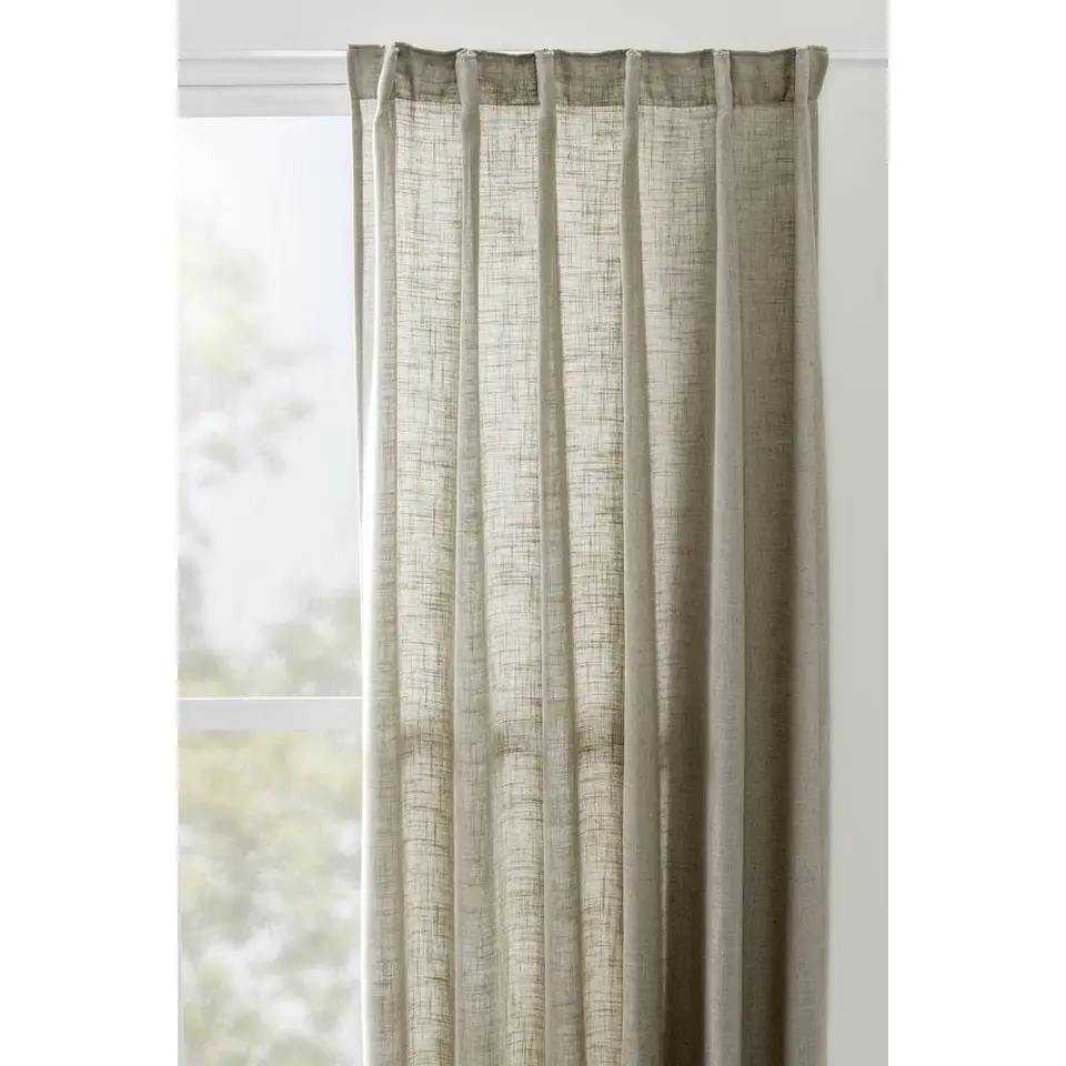 Gordijn Dante - taupe - 140x280 cm (1 stuk)