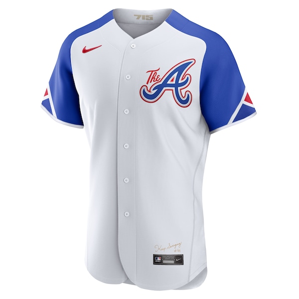 Atlanta Braves Nike City Connect Authentic Jersey - White