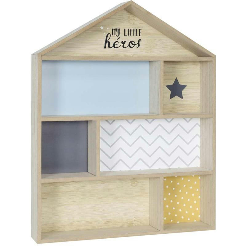 - Etagère maison en bois my little héros