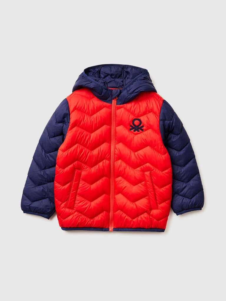 Padded jacket with hood