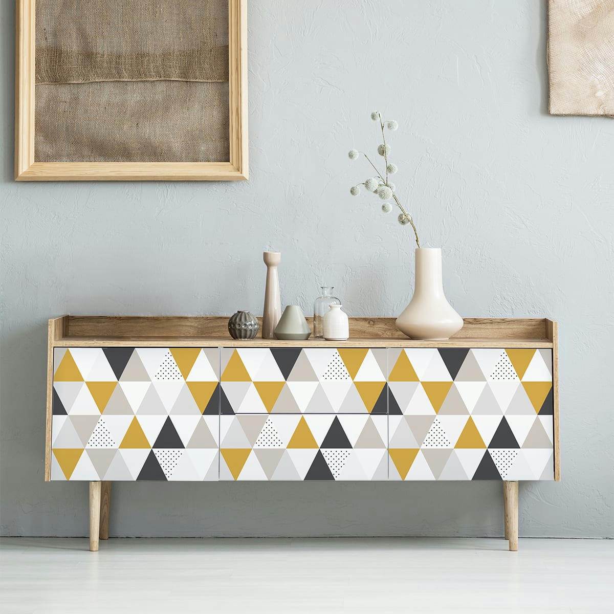- Sticker meuble scandinave folken 40x60cm