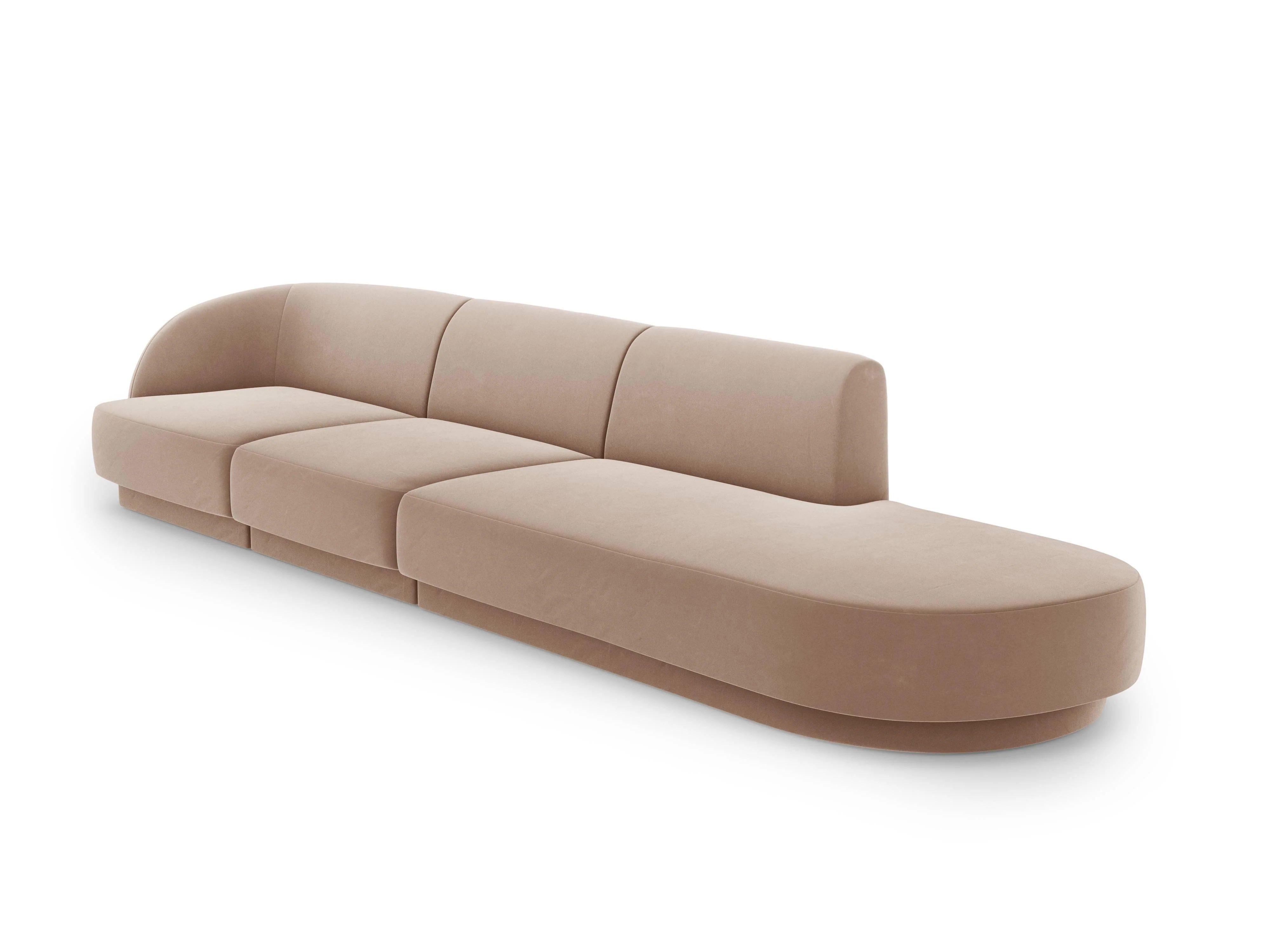 4-zitsbank Miley rechts velvet