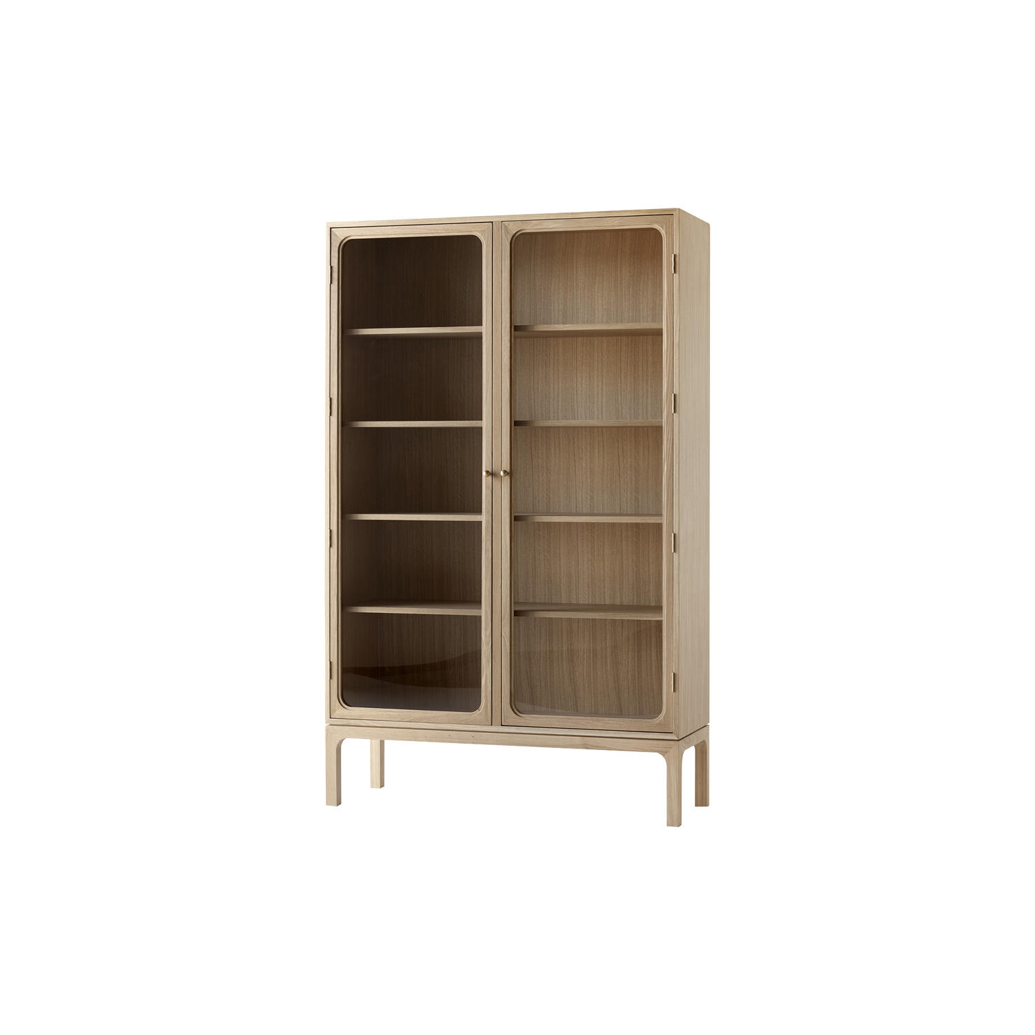 Trace SC88 vitrineskab, natural oak