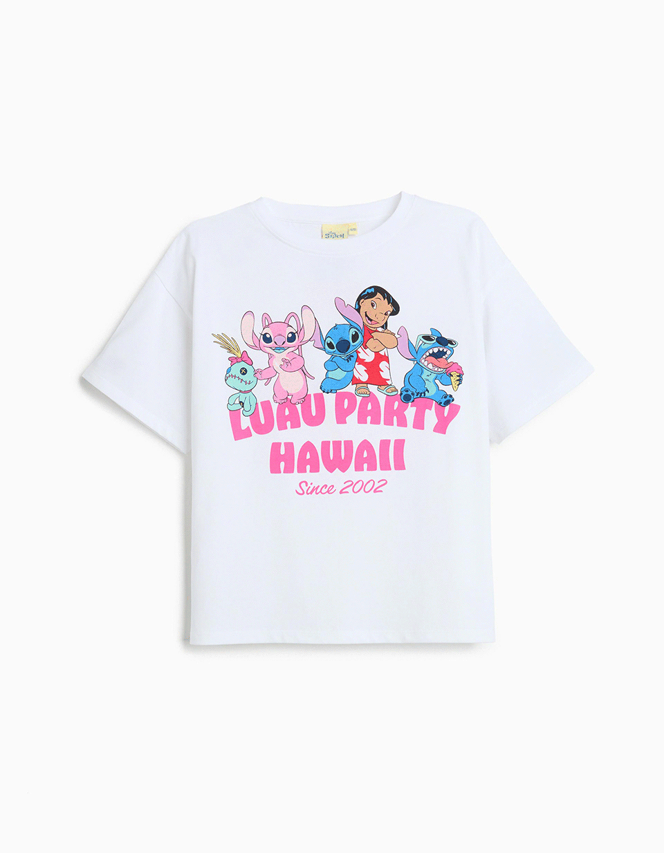 T-shirt 'Stitch' ©Disney, Menina, Branco