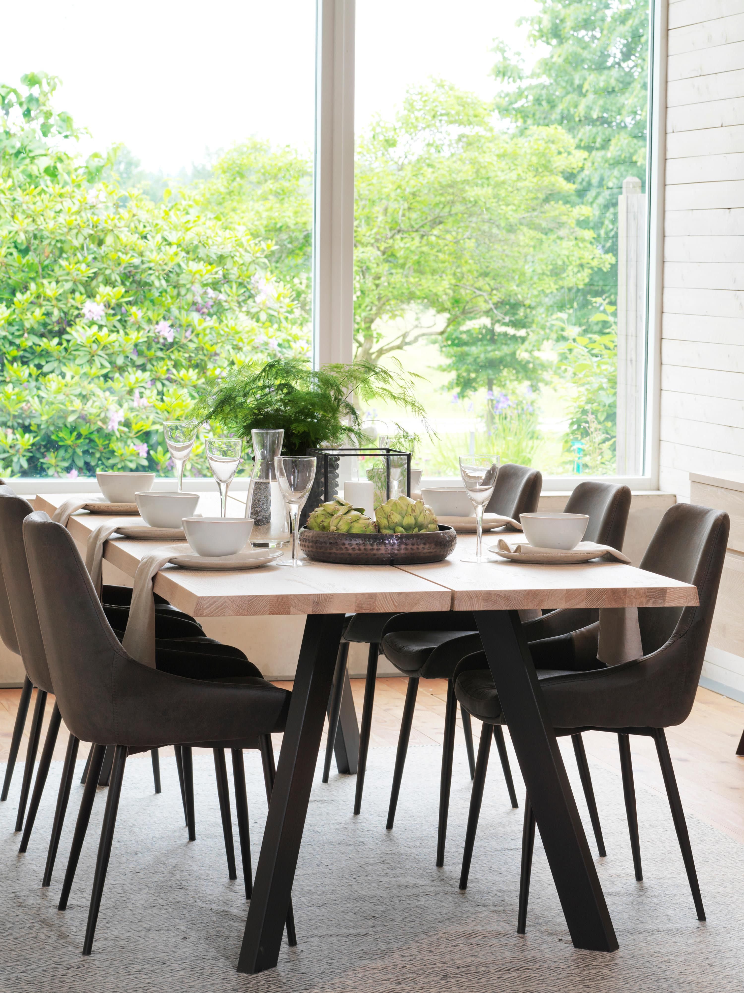 Kunstleder-Polsterstühle Sierra, 2er-Set