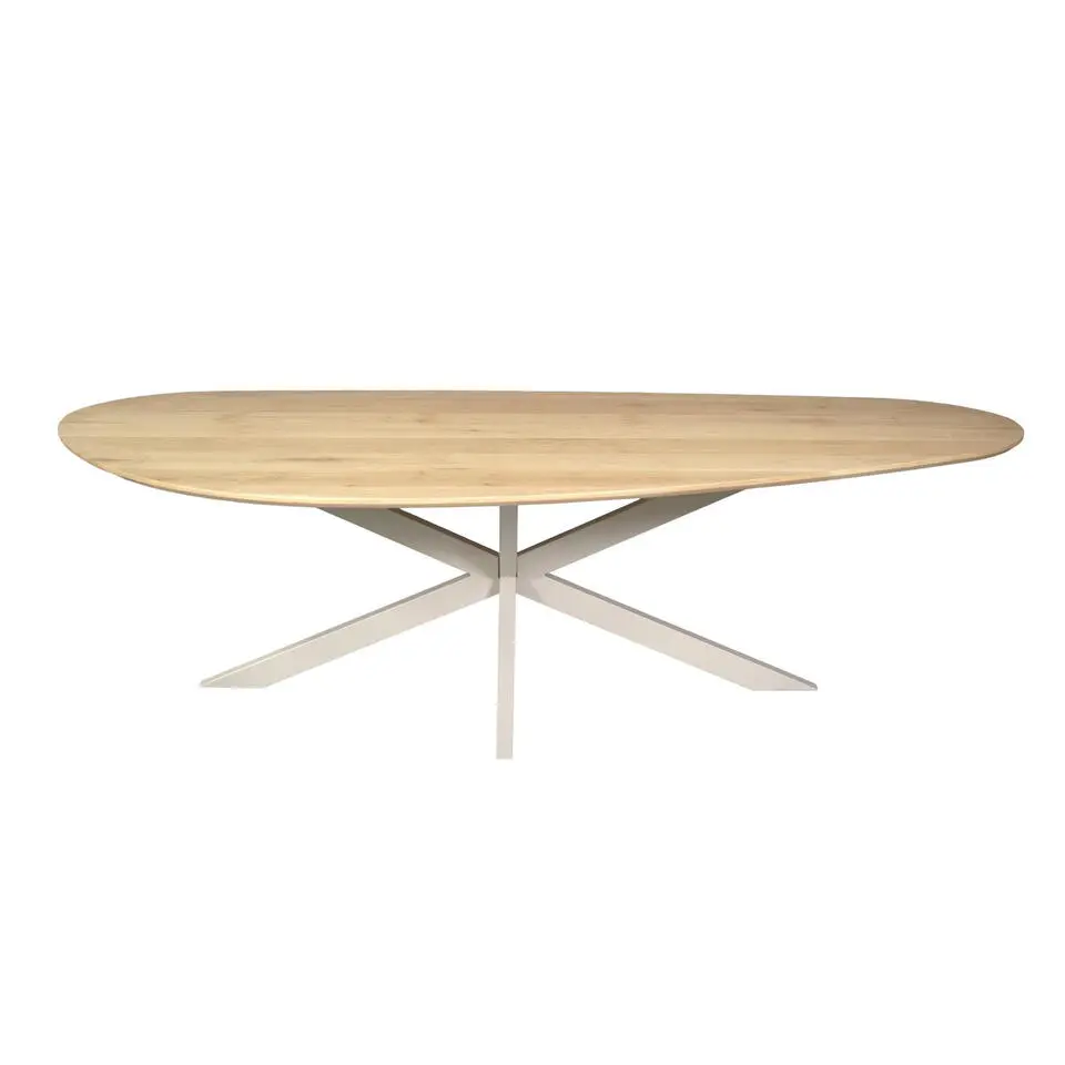 StarFurn - Eettafel Cloud organisch 240 cm eiken - poot zand - naturel