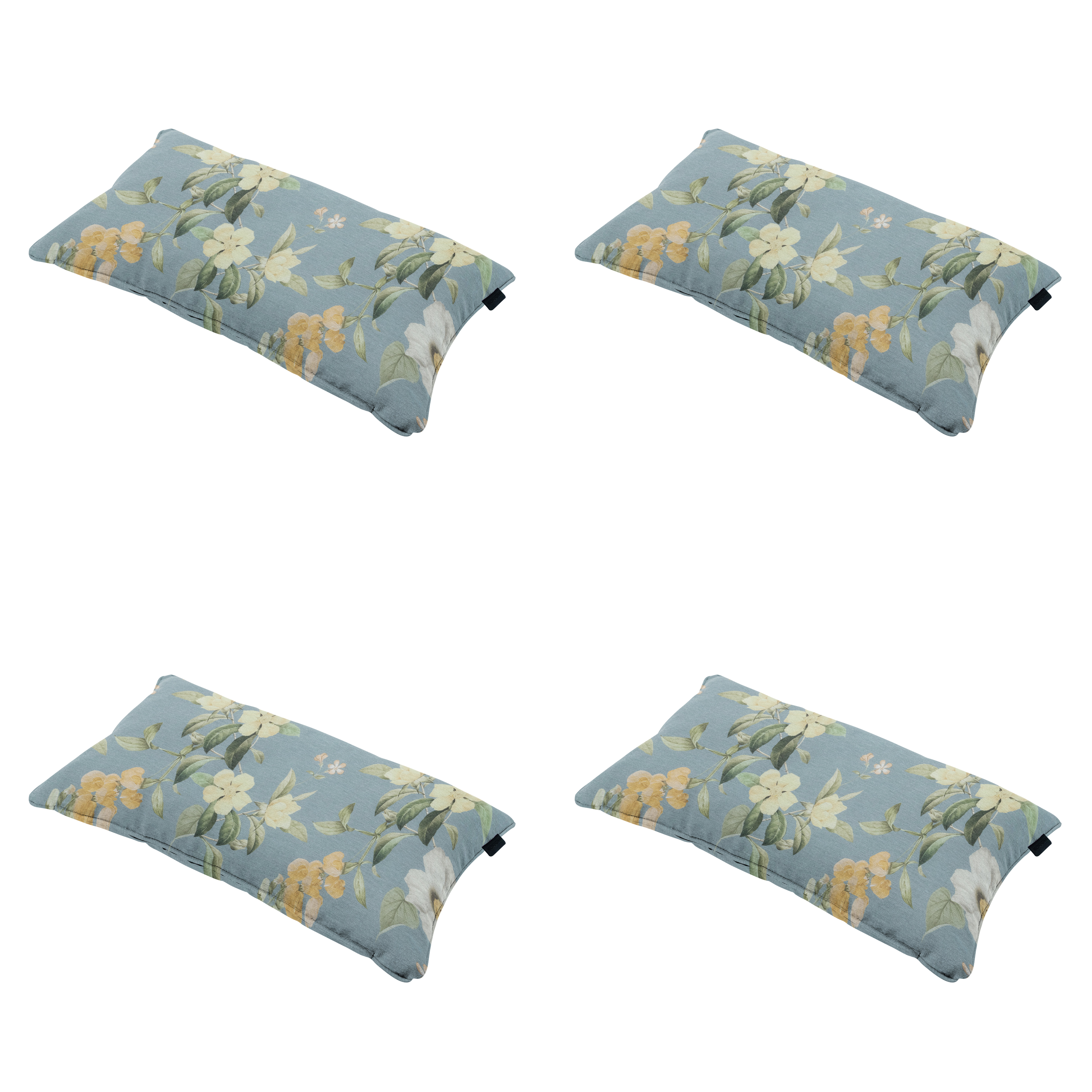 Madison sierkussen Julliete - mulitkleur - 50x50x10cm - set van 4