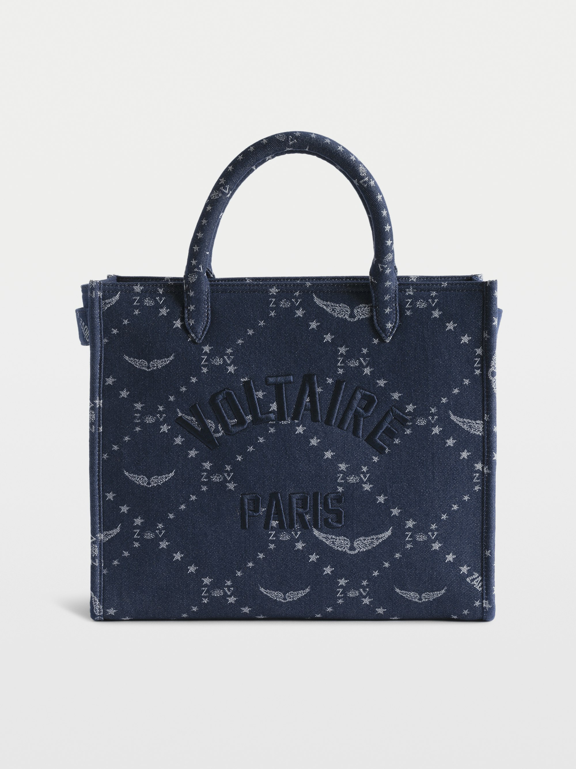 Sac Angel Tote Denim Monogram