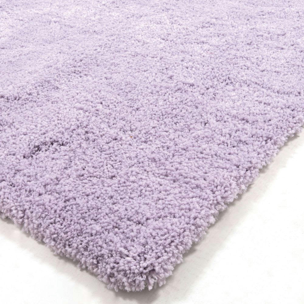SWEET - Tapis tufté violet lilas à poils longs 120x170