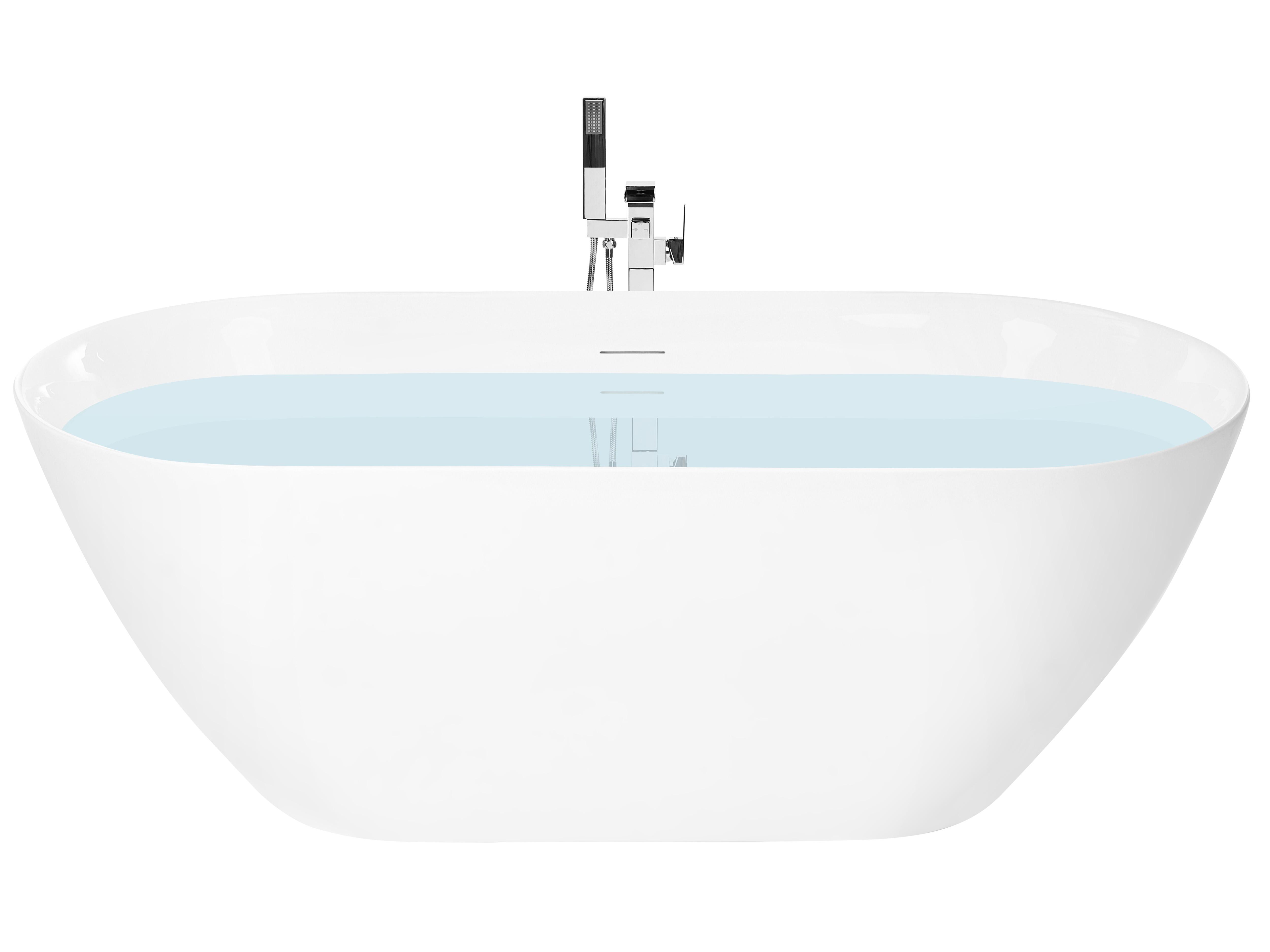 Freestanding Bathtub CEDROS 1600 x 750 mm White