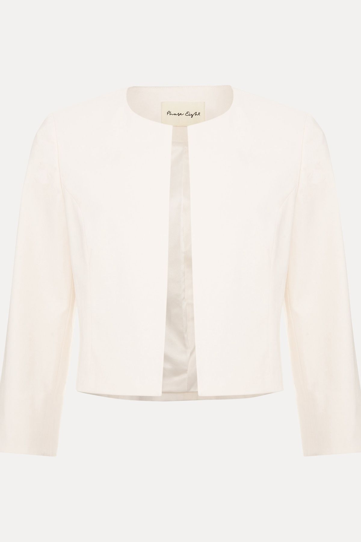 Phase Eight Cropped Round Neck Jacket