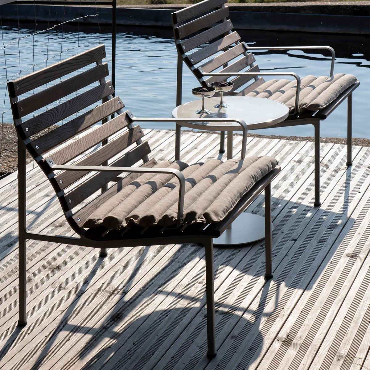 HAY - Traverse Quilted Auflagen & Sitzkissen für Outdoor Lounge Stuhl