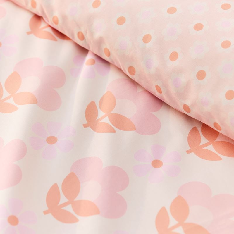 Flower Pop Pink Quilt Cover Set