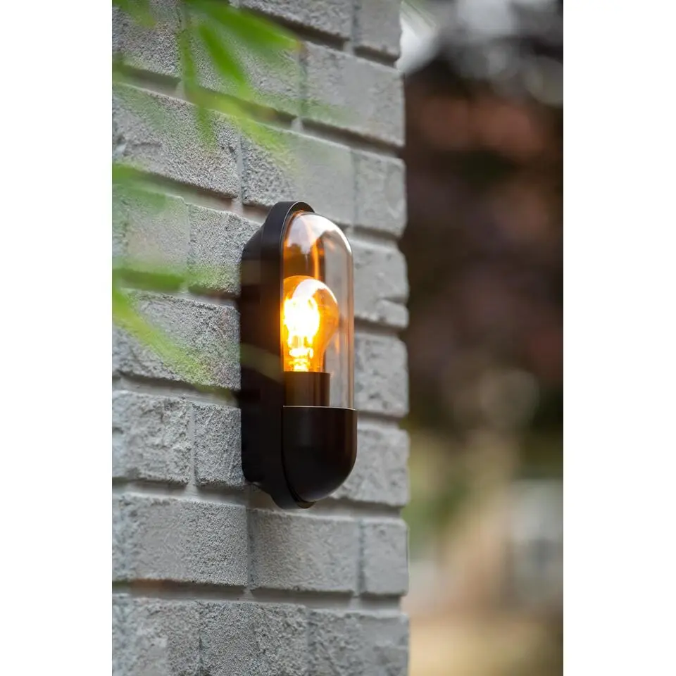 Lucide CAPSULE Wandlamp - Zwart
