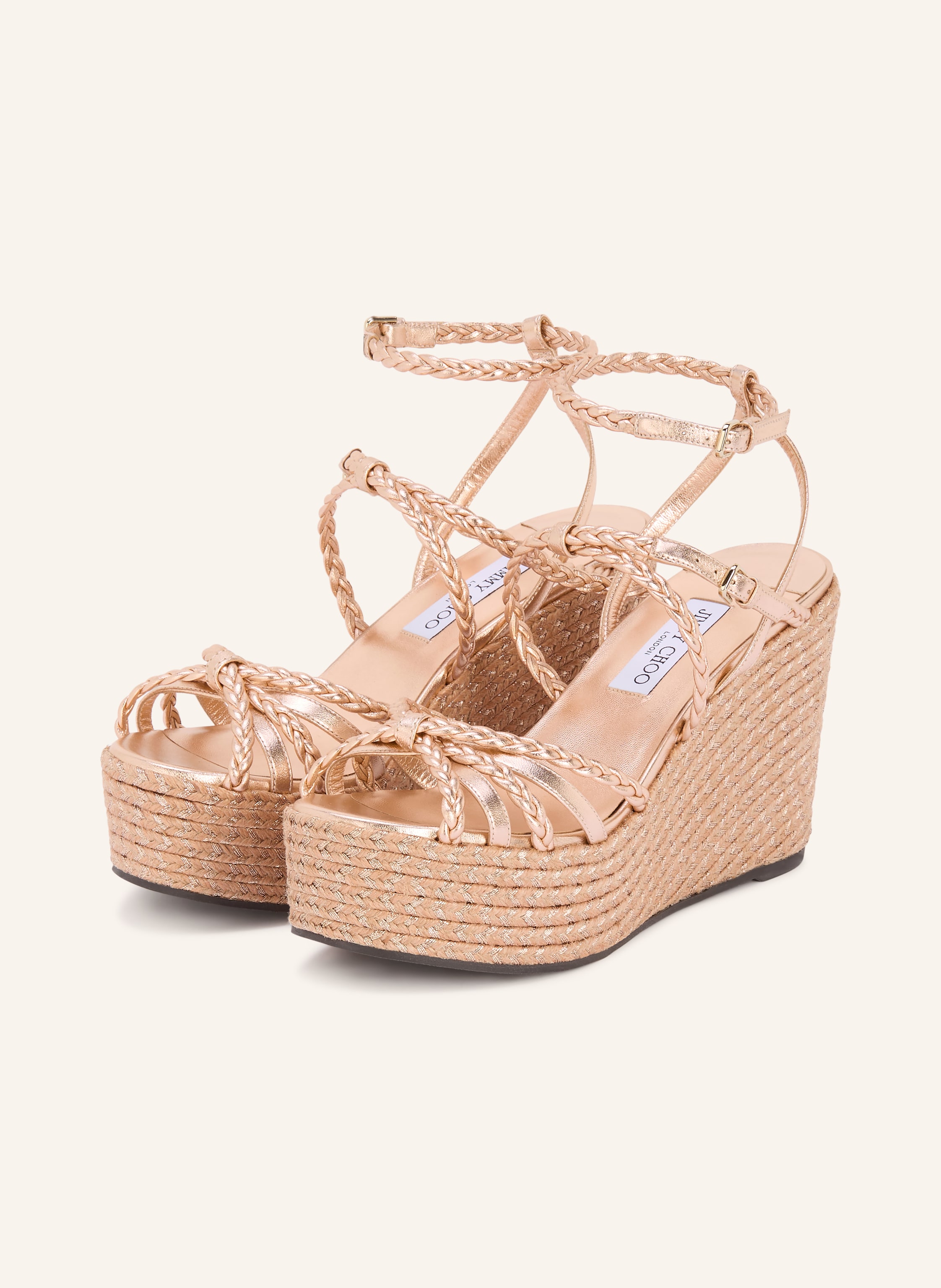 JIMMY CHOO Plateau-Wedges NYRA 100