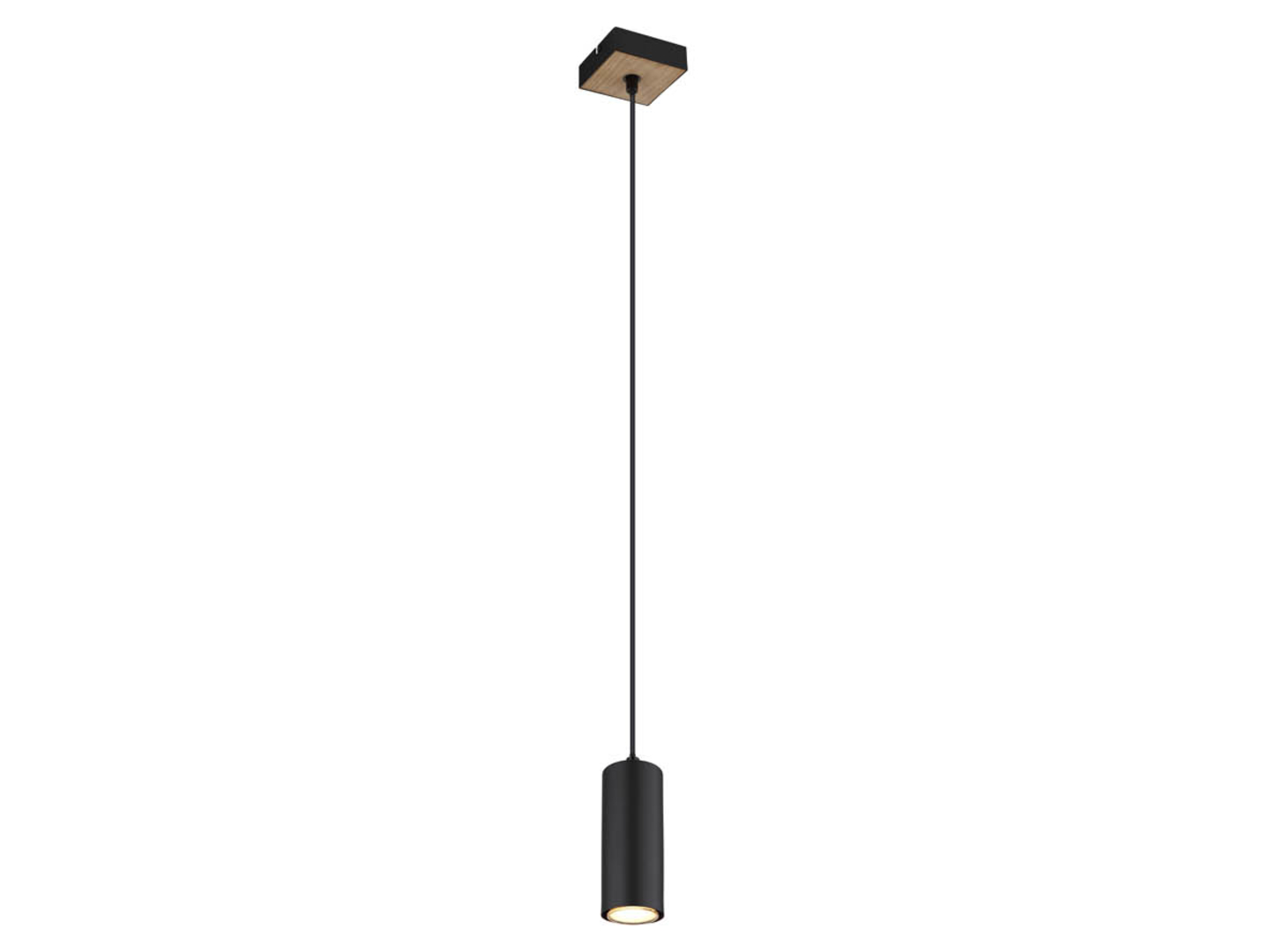 Lampa wisząca Robby metalowa czarna