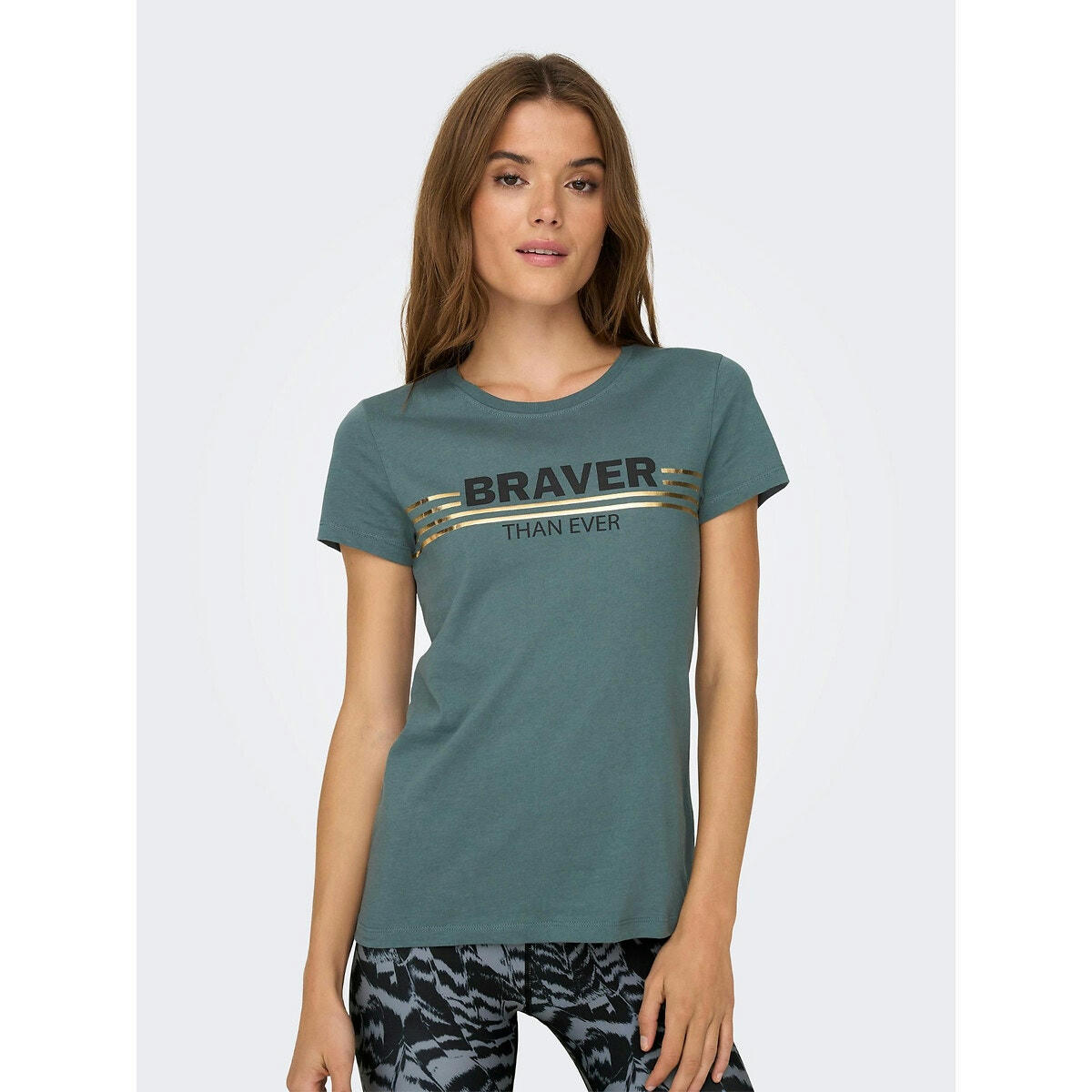 T-shirt Strong manches courtes, coupe régular