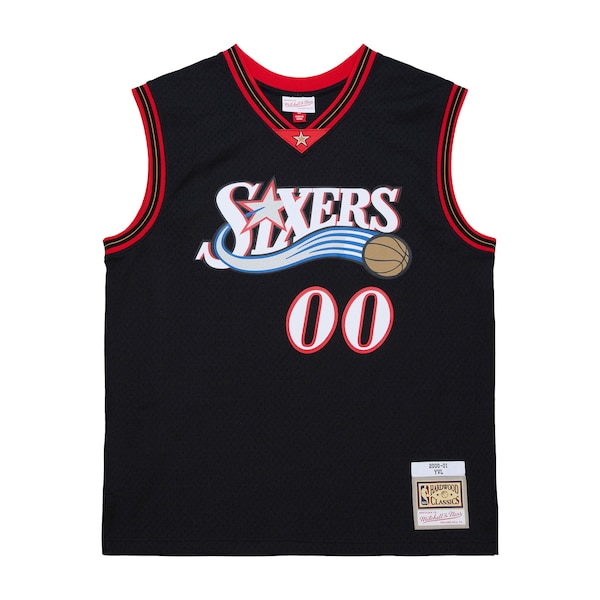 Philadelphia 76ers  x Playboi Carti 2000-01 Swingman Jersey - Black