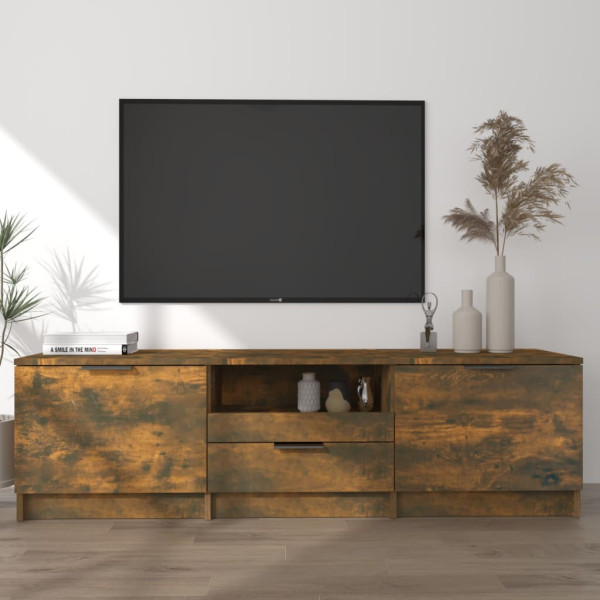 Szafka Pod Telewizor Szafka RTV Półka Stolik Telewizyjny 140x35x40 cm
