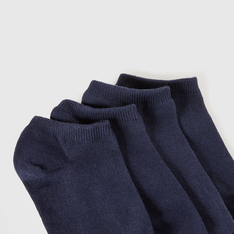 Four pairs of short socks