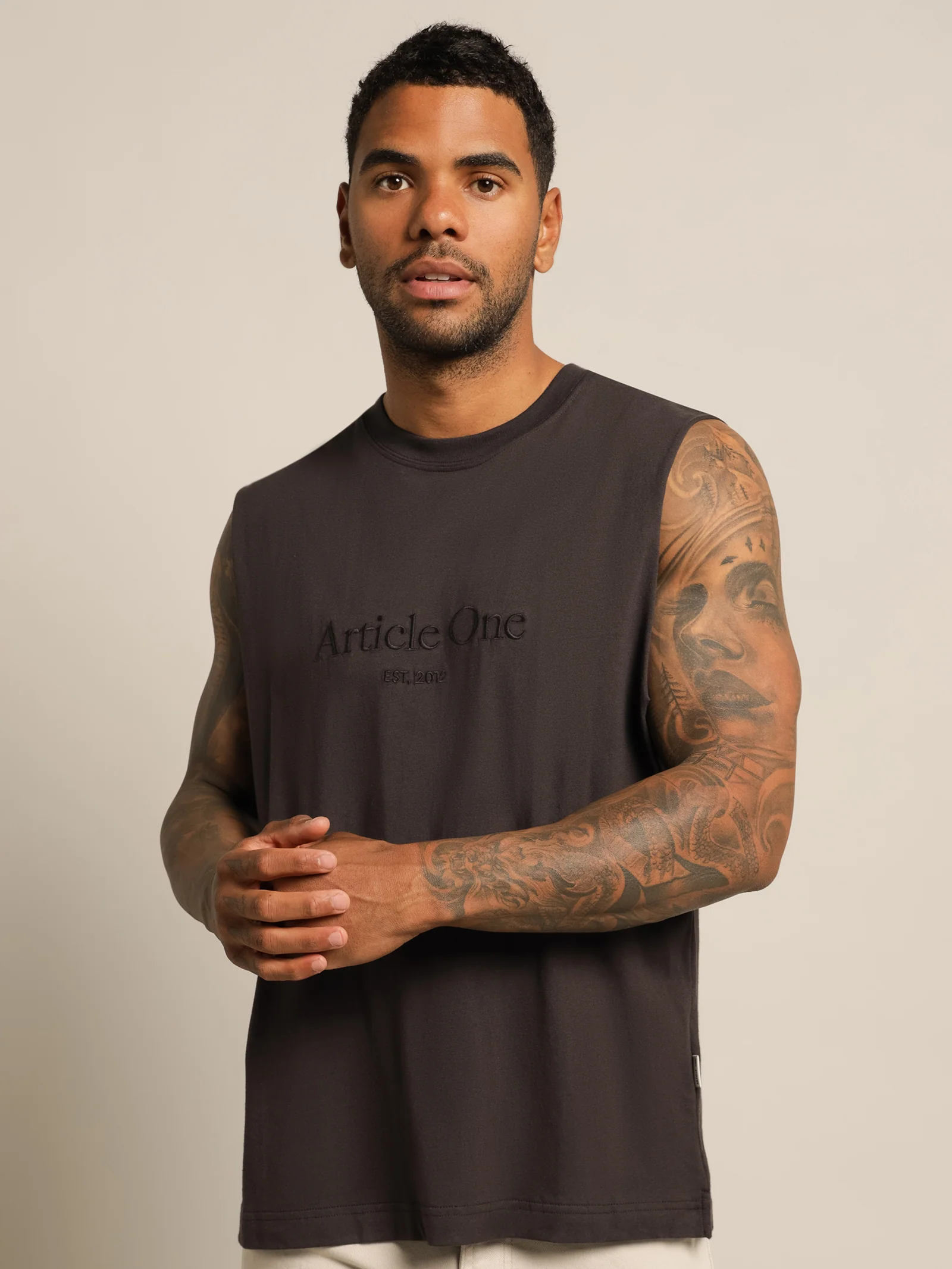 Heritage Logo Muscle Tank