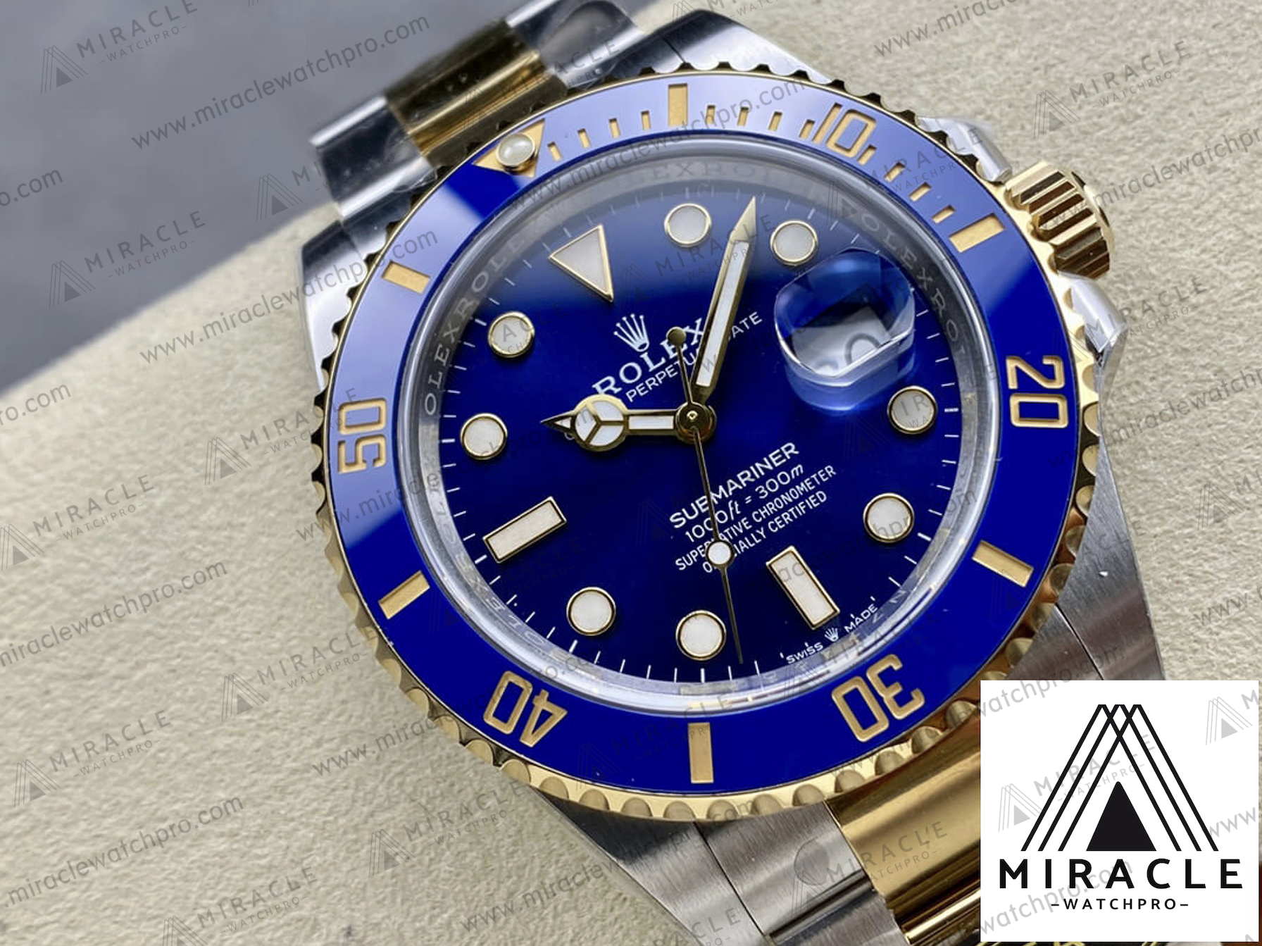 ROLEX-SUBMARINER-ref.M126613LB-0002-Elite Clone-41mm-Replica Watch