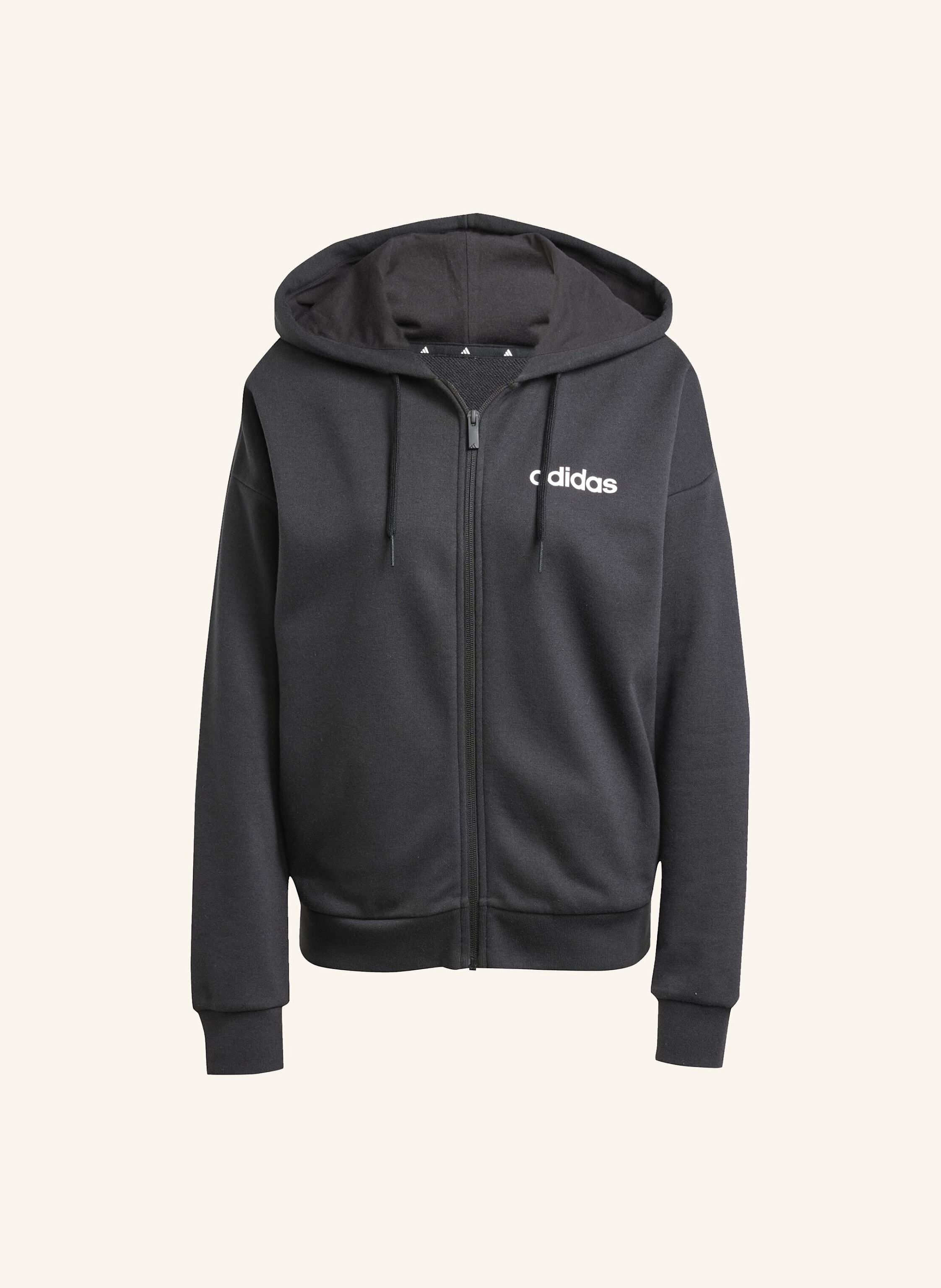 adidas ESSENTIALS LINEAR FRENCH TERRY KAPUZENJACKE