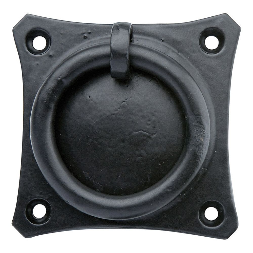 HÅNDTAK MILLERS SMIDE RING 67X67MM SVART