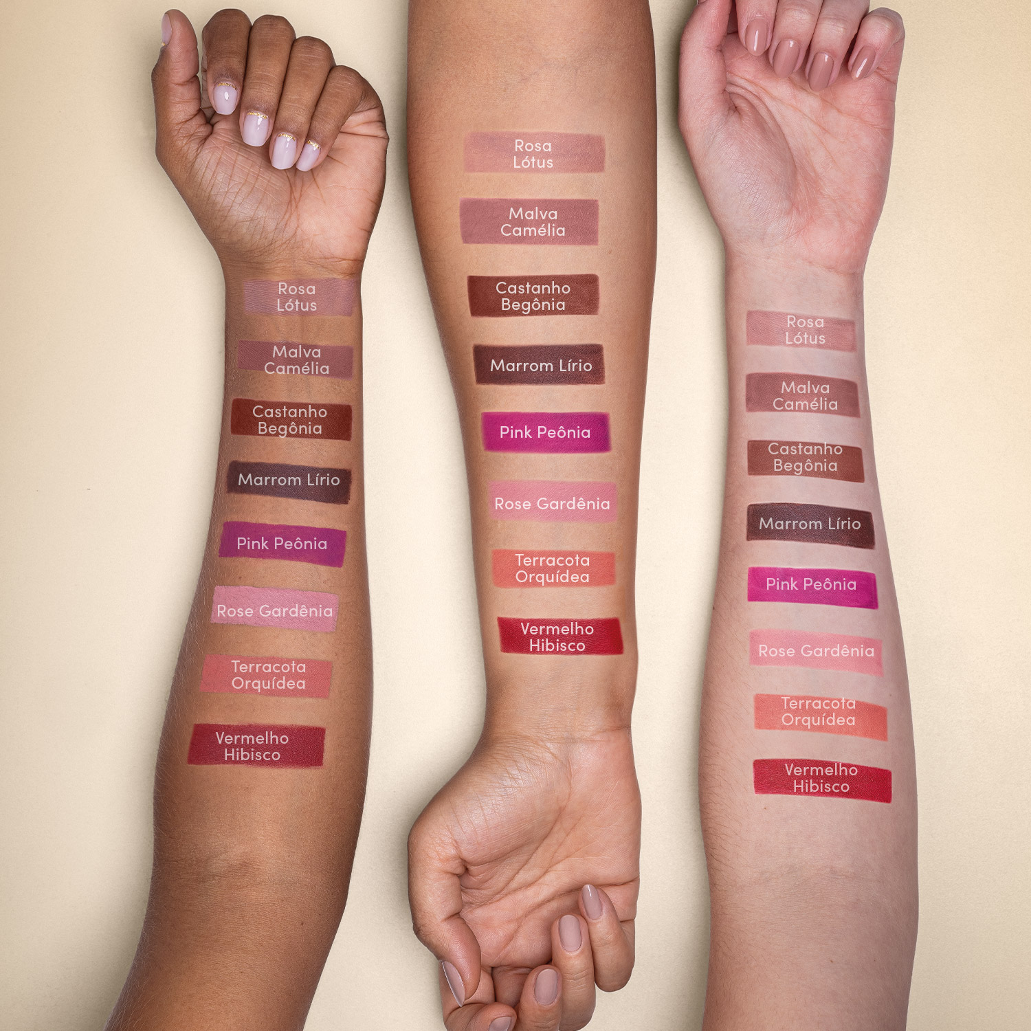 Batom Líquido Malva Camélia Niina Secrets Skinny Matte 5ml