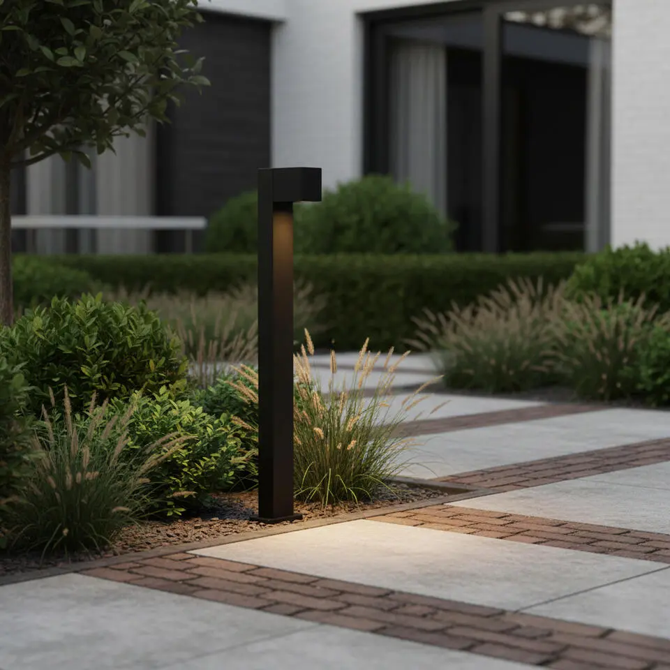 Qazqa sokkellamp baleno zwart gu10