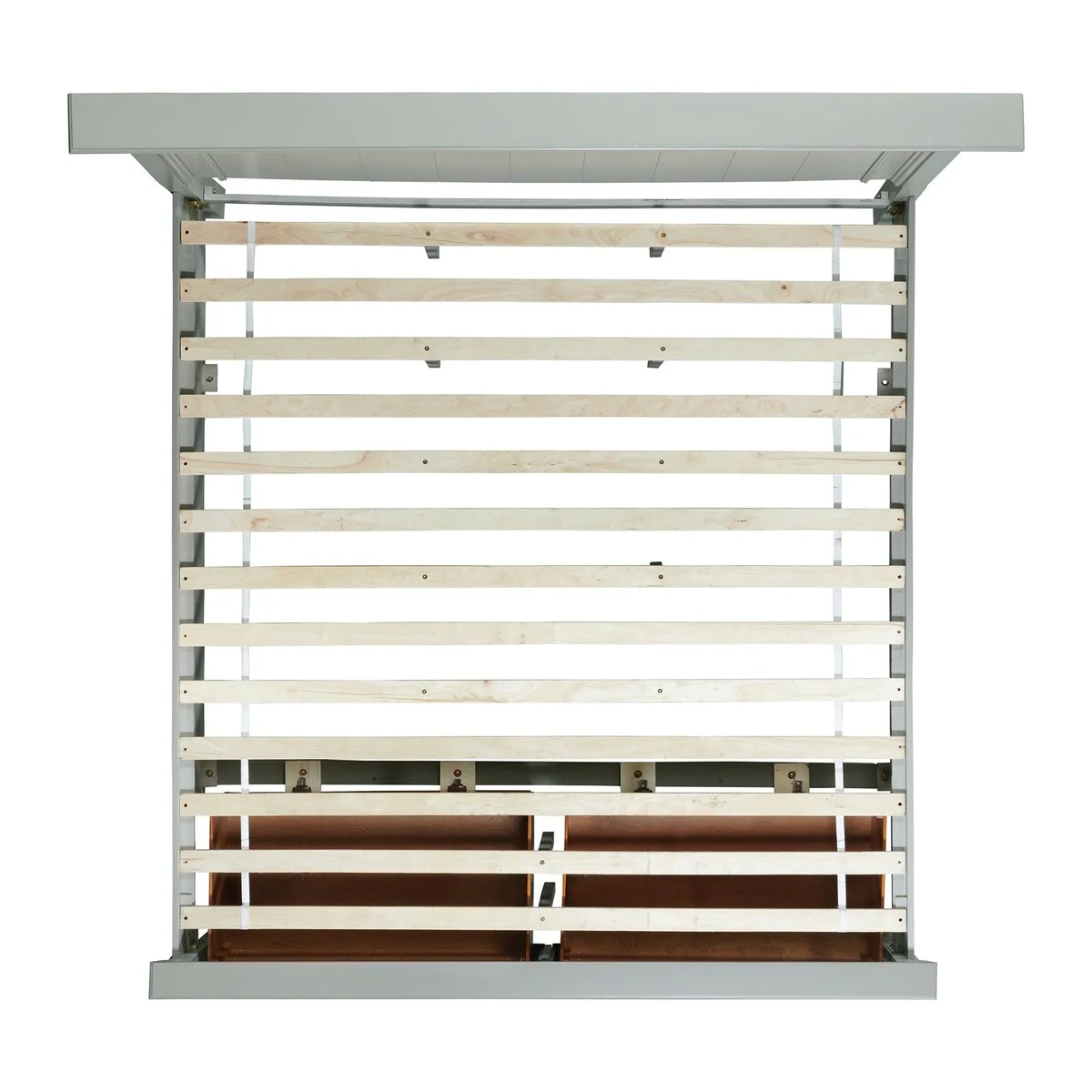 Picket House Furnishings Brooks King Platform Storage Bedroom Set in Grey