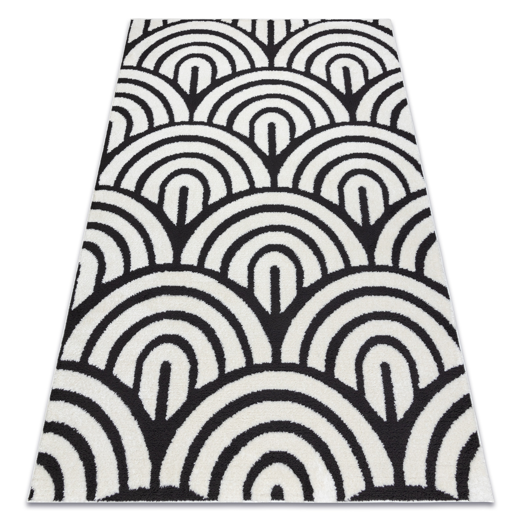 Dywan MODE 8629 muszle krem / czarny 80x150 cm