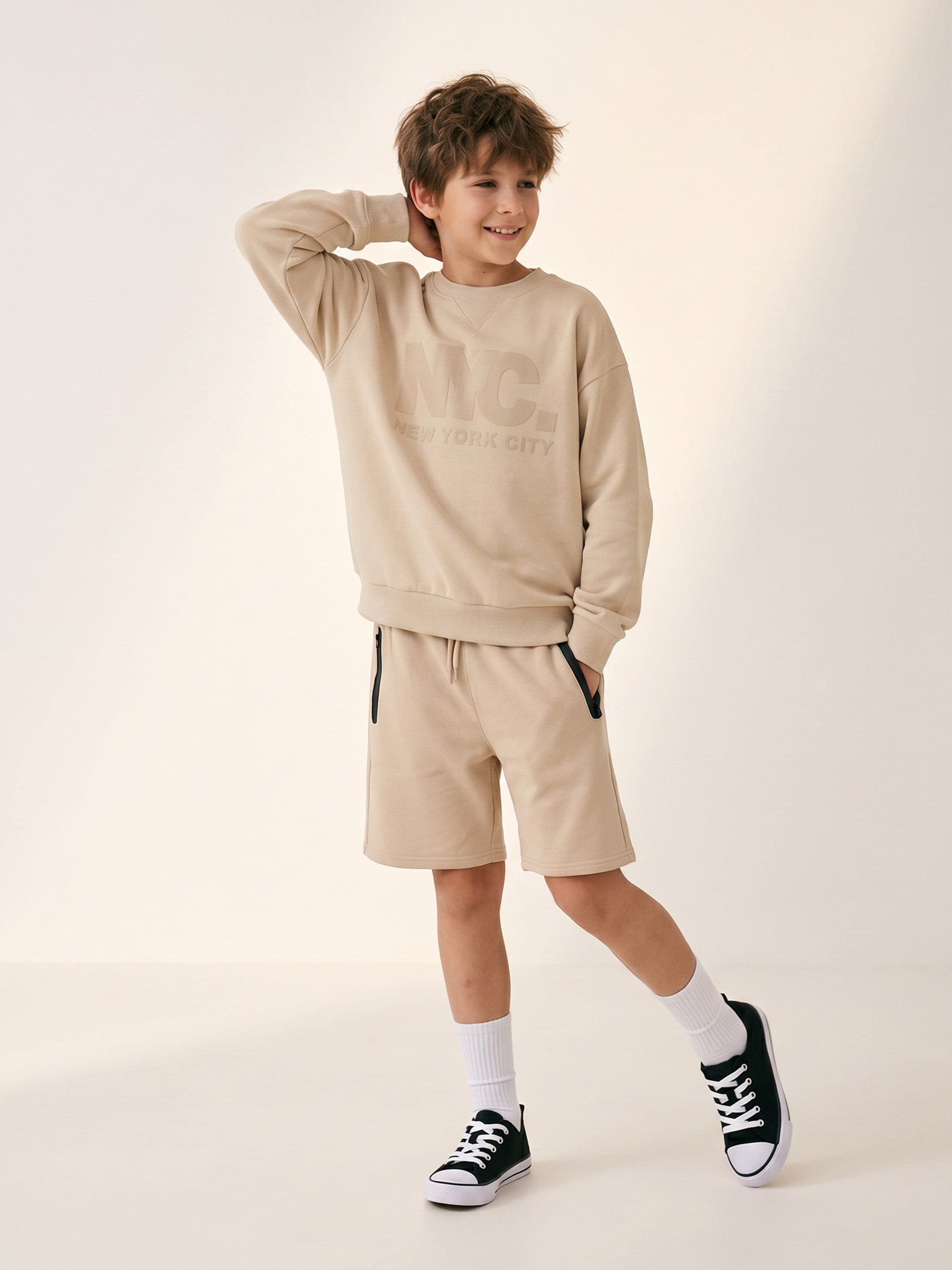 Bluza crewneck z napisem