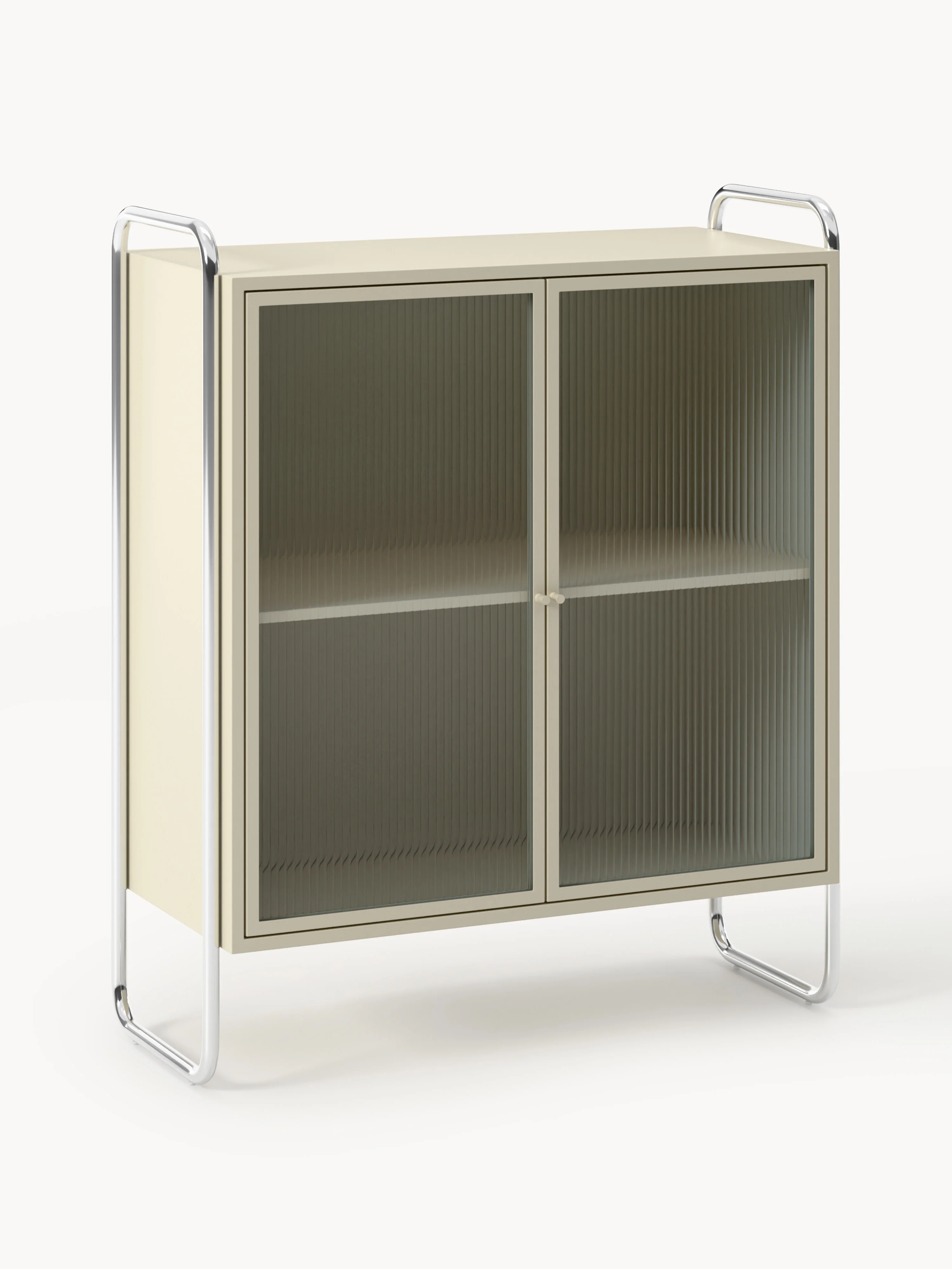 Metall-Vitrine Robyn mit Glas-Front