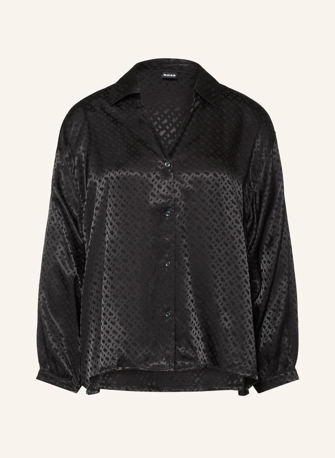 BOSS Schlafshirt aus Jacquard