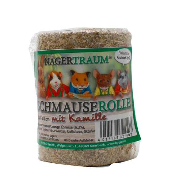Spielzeug, Schmause-Rolle, natur, für Nager