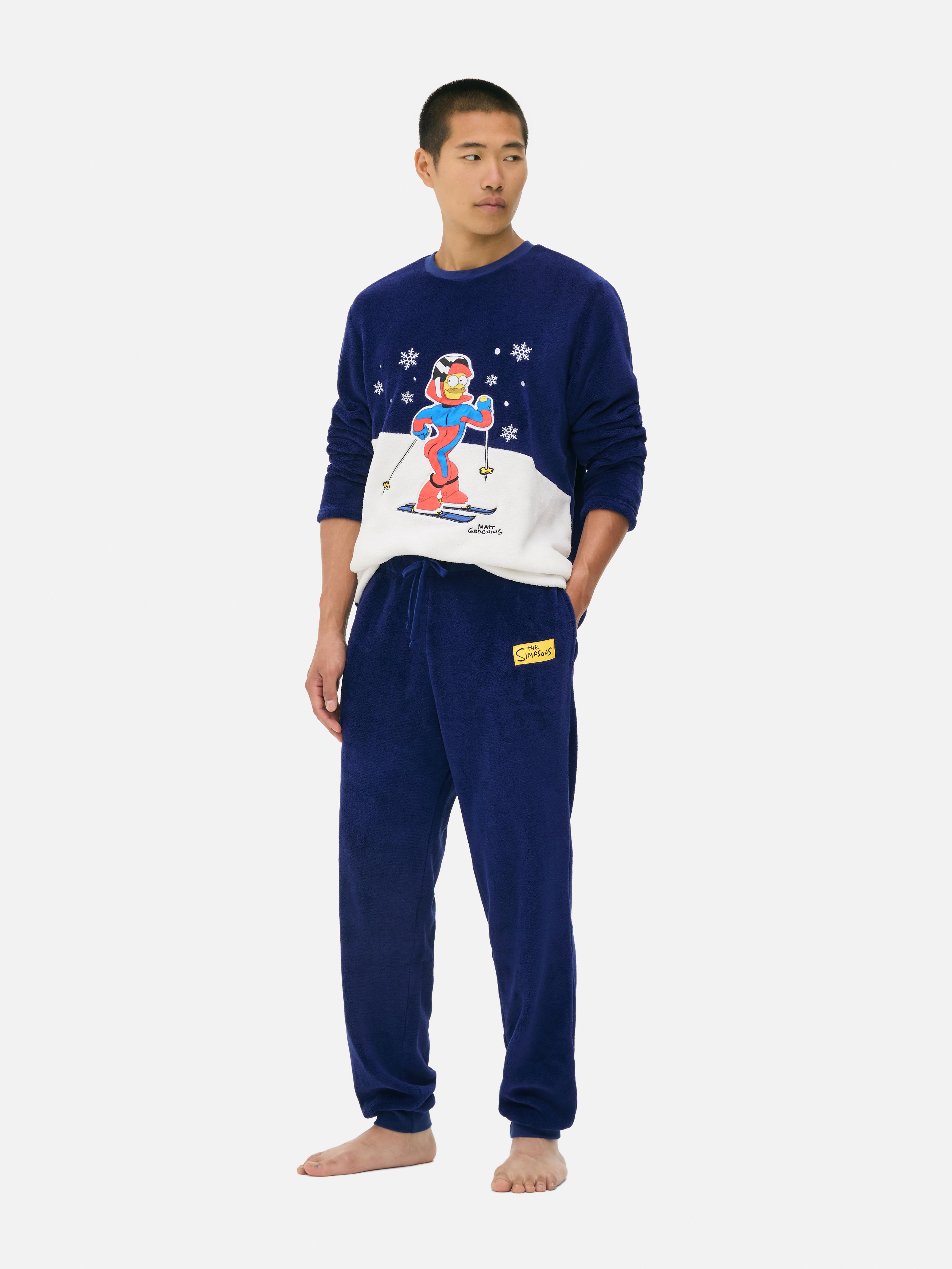 The Simpsons Ned Flanders Fleece Pajama Set