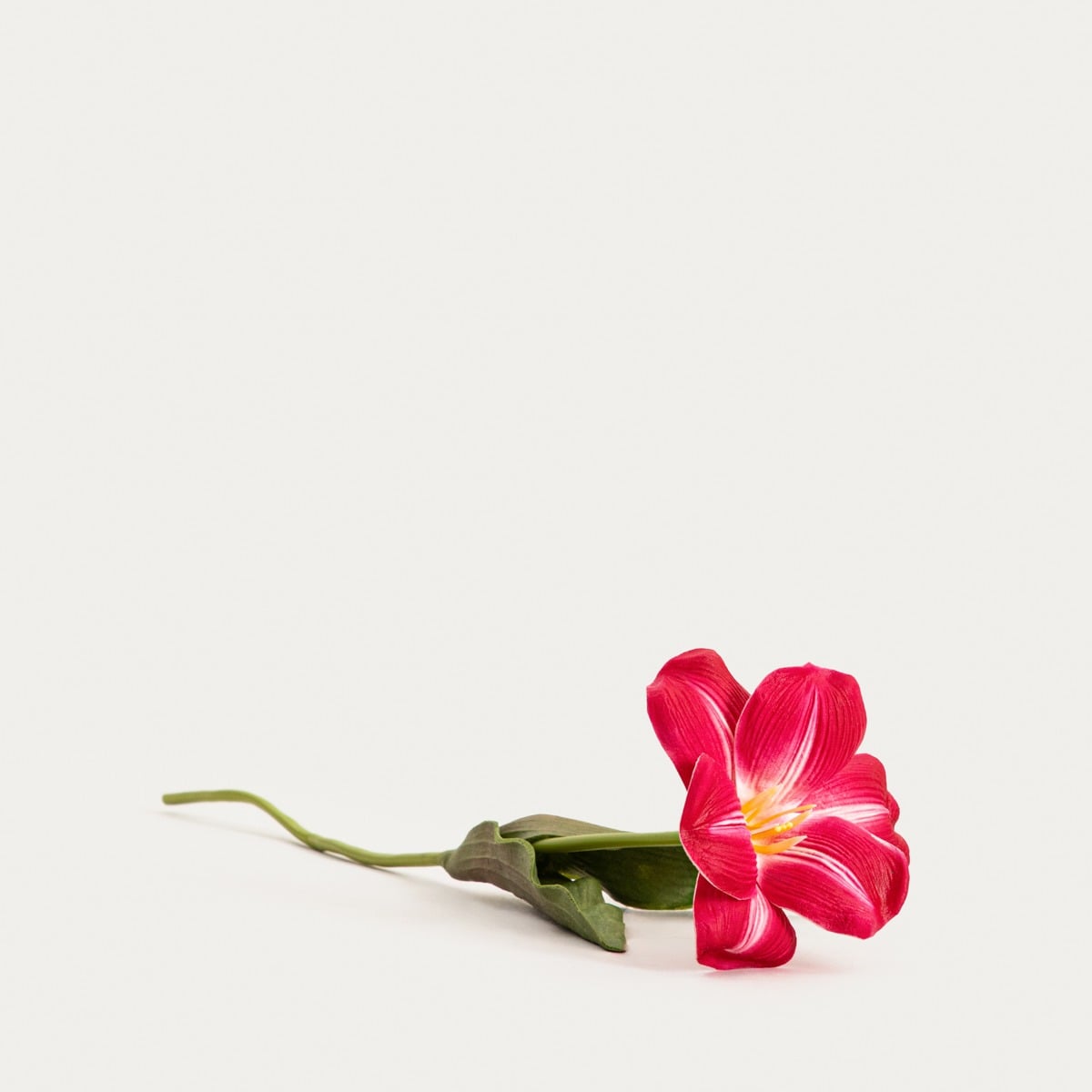 Gałązka sztuczna HUBIS hibiskus różowy 45 cm