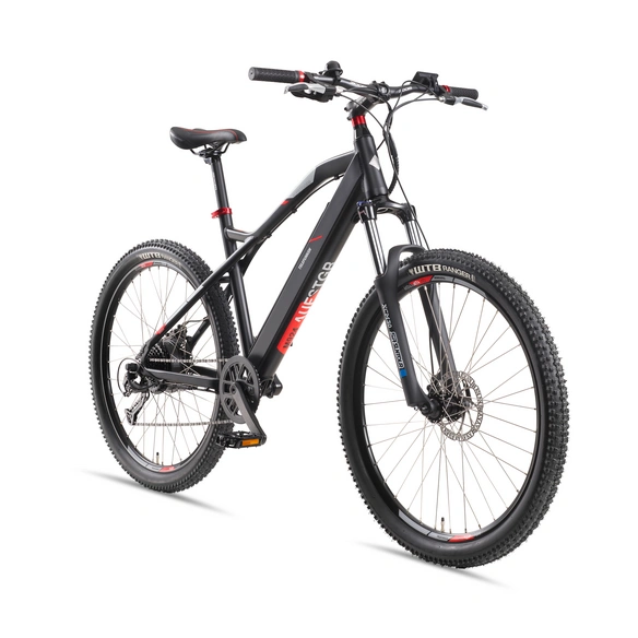 E-Bike All-Terrain »M925«, max. 25 km/h, 9 Gänge, anthrazit/rot