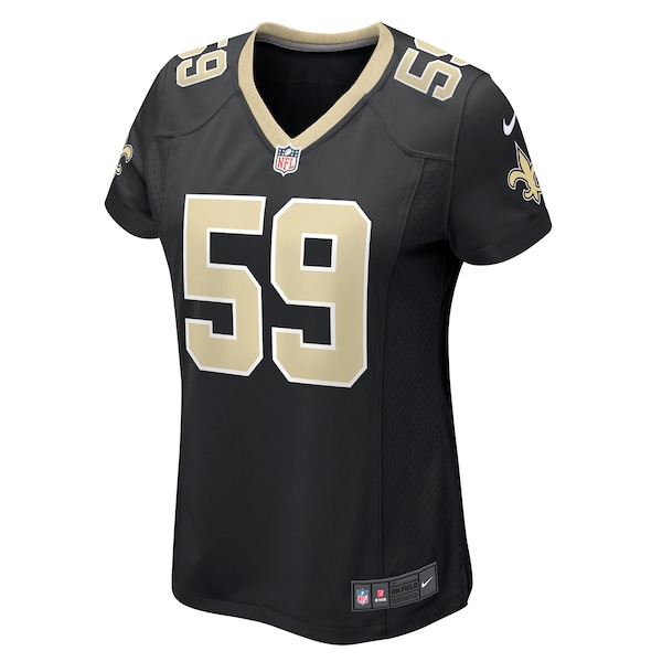 Jordan Willis New Orleans Saints Nike Women's Team Game Jersey -  Black