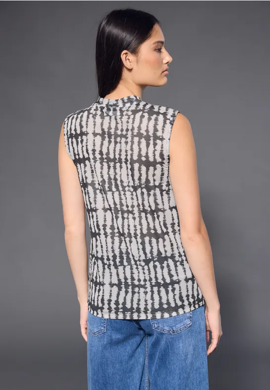 Gemustertes Mesh-Top