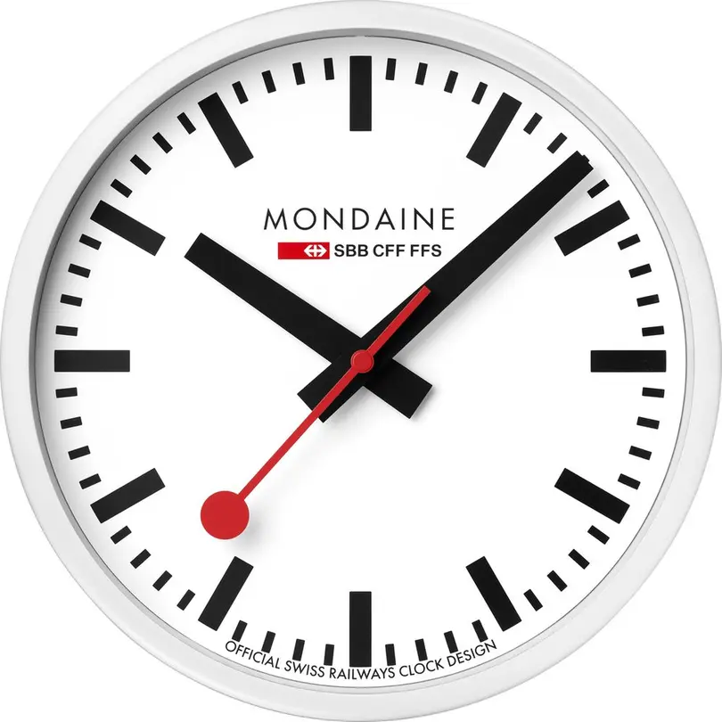 Wanduhr Official Swiss Railways Clock