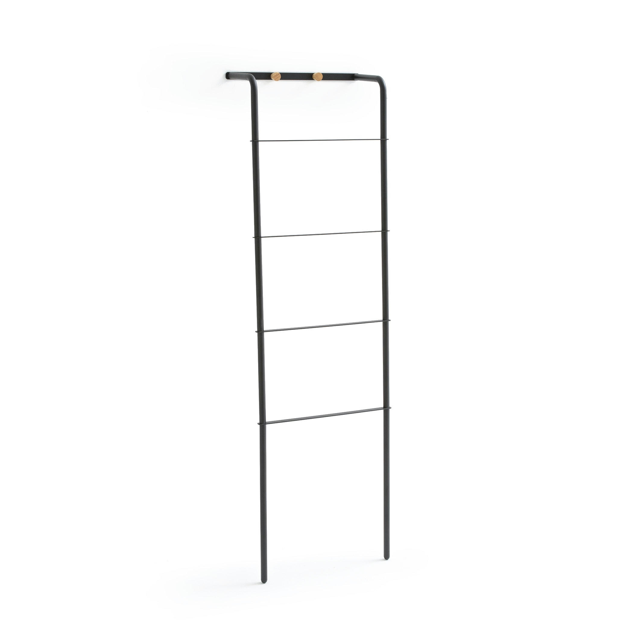 Porte-manteau échelle en métal acier Estivar