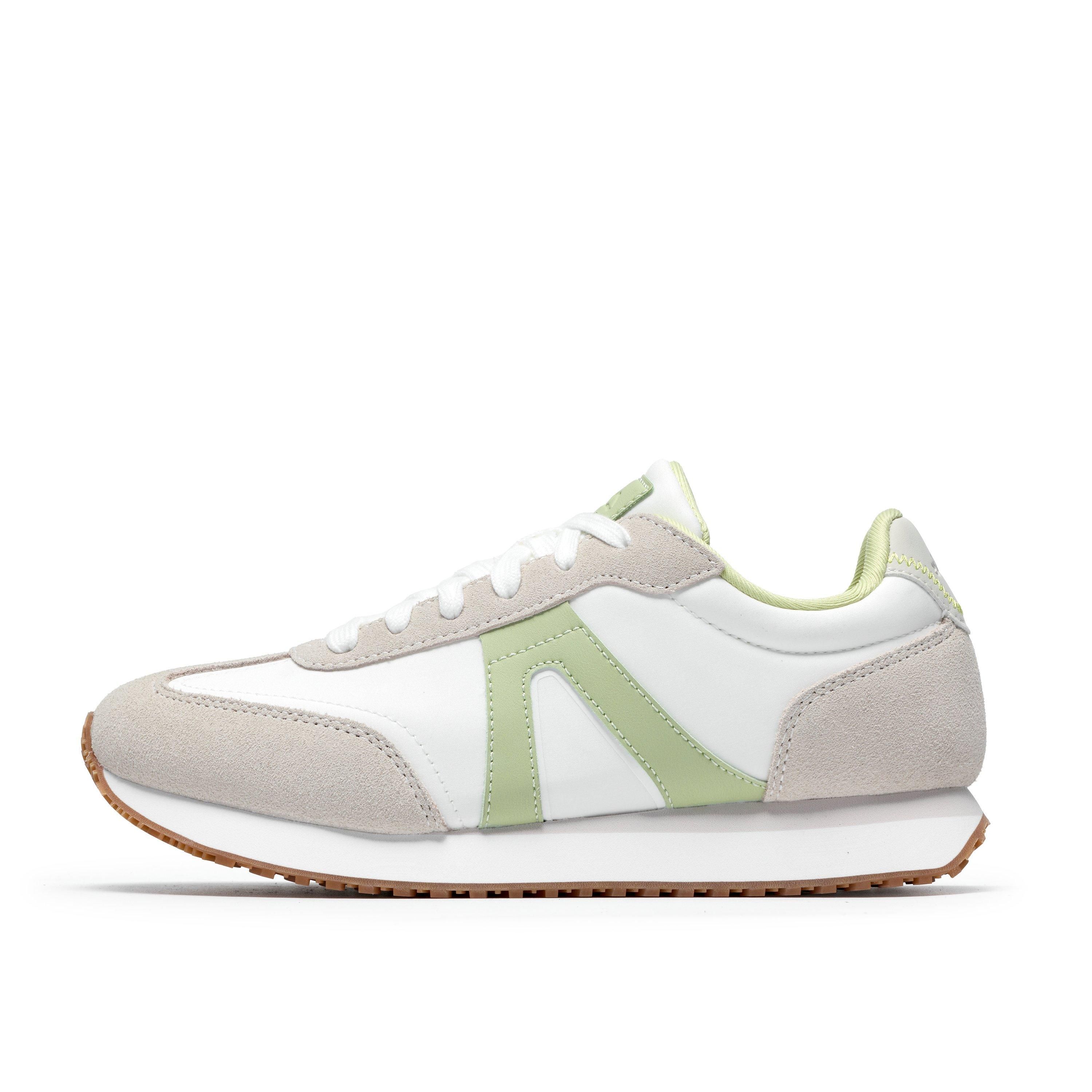Clarks Calo Run Light Green Combination Trainers