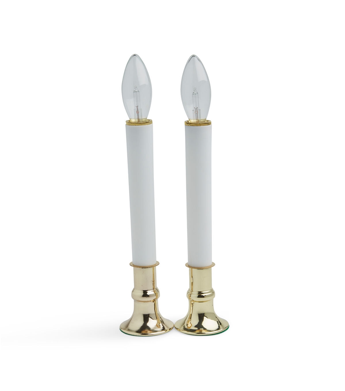 12 Flameless Taper Candles 2pk by Hudson 43