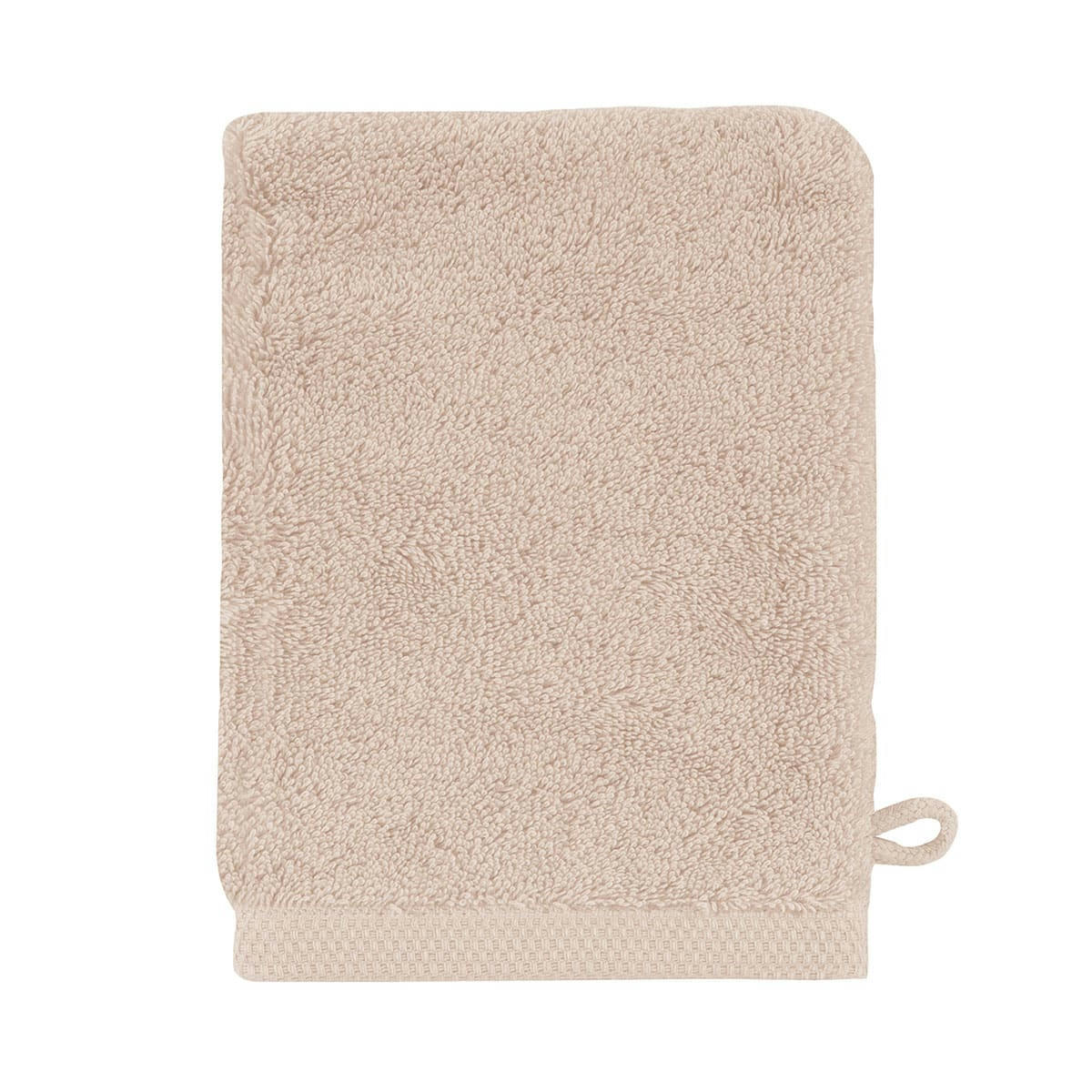 ESSENTIEL - Gant de toilette en coton nude 16x21