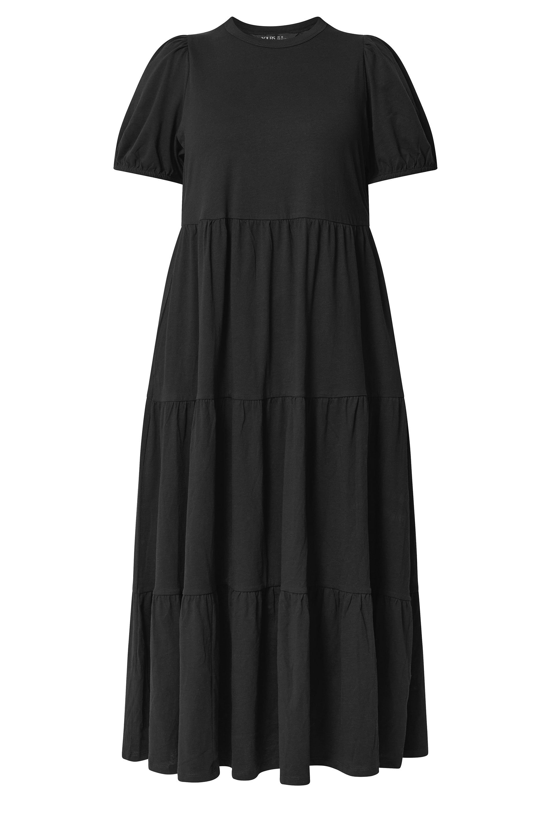 Yours Puff Sleeve Maxi Dress