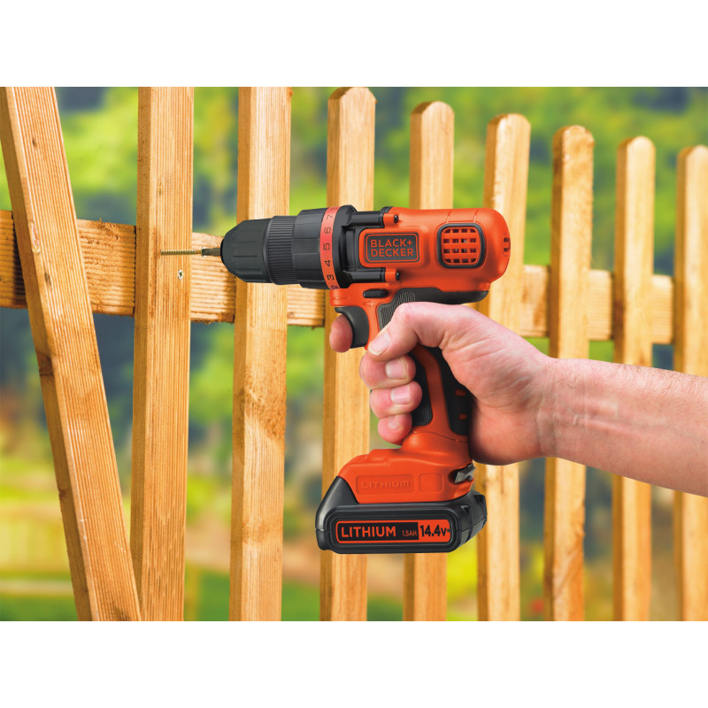 Perceuse visseuse sur batterie EGBL14KB-QW 14,4 V BLACK DECKER